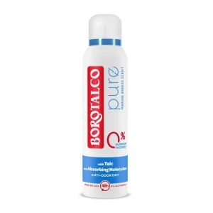 Borotalco | Deodorant antiperspirant spray cu miros de briza de mare, borotalco pure, 150 ml | 1001cosmetice.ro