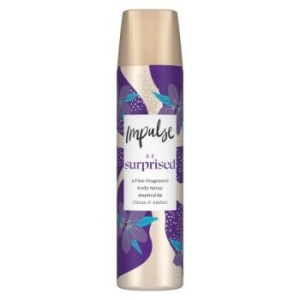Spray &amp; stick dama, impulse | Deodorant spray impulse be surprised, 75 ml | 1001cosmetice.ro