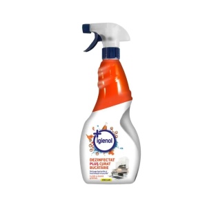 Produse cosmetice online - 1001cosmetice.ro | Dezinfectant plus curat bucatarie fara clor, igienol, 750 ml | 1001cosmetice.ro