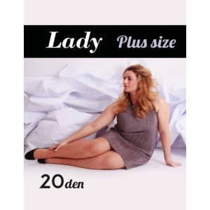 Dresuri dama, Plus Size, 20 DEN, Culoarea Piciorului, Lucydan