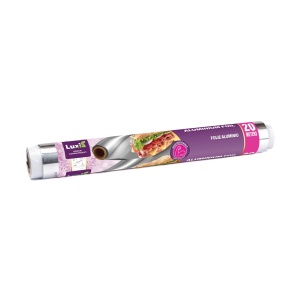 Bucatarie | Folie aluminiu simpla, rola 20m, luxia 4001 | 1001cosmetice.ro