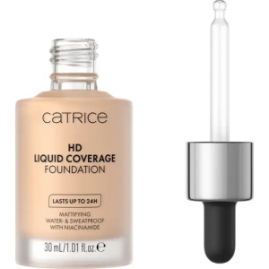 [Fond de ten hd liquid coverage, sand beige 30, catrice, 30 ml - 1001cosmetice.ro] [2]