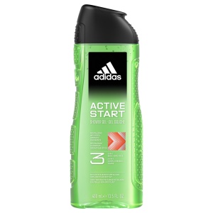 Gel de dus 3 in 1 corp, par, fata Active Start, Adidas, 400 ml