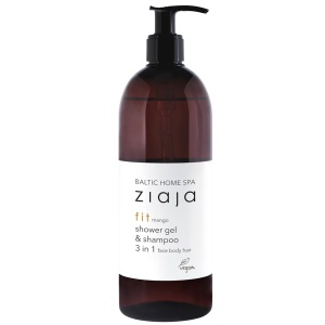 Gel de dus | Gel de dus 3 in 1 face, body, hair, mango, ziaja, 500 ml | 1001cosmetice.ro