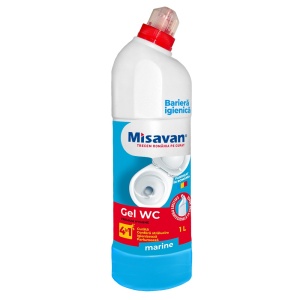 Curatenie, misavan | Gel wc marine 4‑in‑1 misavan, 1 l | 1001cosmetice.ro