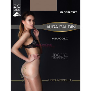 Laura baldini colectia linea modella miracolo body shaping 20 den culoarea visone thumb 2 - 1001cosmetice.ro