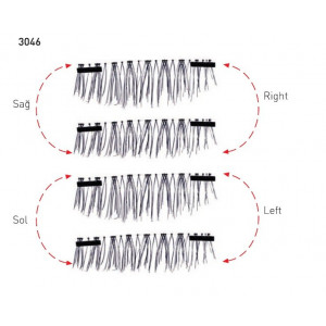 Lionesse premium magnetic eyelash gene false magnetice 3046 thumb 1 - 1001cosmetice.ro