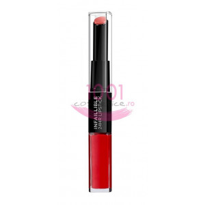 LOREAL INFAILLIBLE 2 STEP 24H RUJ ULTRAREZISTENT 506 RED INFAILLIBLE
