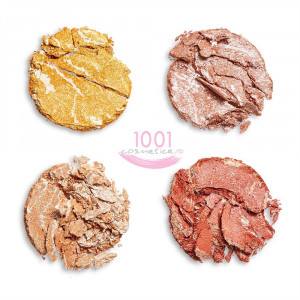 Makeup revolution highlighter and bronzer cheek kit make it count thumb 2 - 1001cosmetice.ro