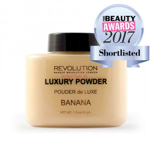 Makeup revolution london luxury powder banana pudra pulbere matifianta thumb 1 - 1001cosmetice.ro