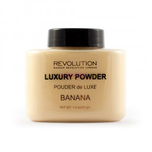 Makeup revolution london luxury powder banana pudra pulbere matifianta thumb 2 - 1001cosmetice.ro