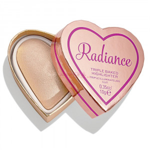 Makeup revolution london triple baked highlighter radiance thumb 2 - 1001cosmetice.ro
