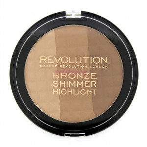 Makeup revolution london ultra bronze shimmer and highlight thumb 1 - 1001cosmetice.ro