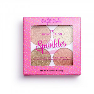 Makeup revolution sprinkles blush si highlighter confetti cookie thumb 1 - 1001cosmetice.ro