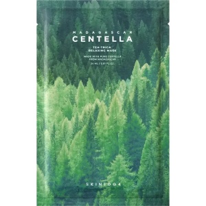 Ten | Masca coreeana tip servetel pentru ten gras saau mixt, tea-trica relaxing mask, madagascar centella skin1004, 24 ml | 1001cosmetice.ro