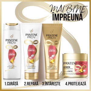 [Masca de par cu keratina pentru par lung pantene pro-v, 300ml - 1001cosmetice.ro] [4]
