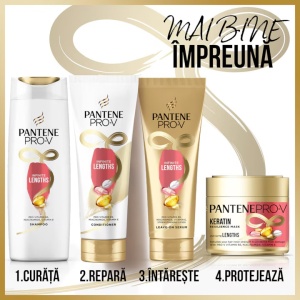 [Masca de par cu keratina pentru par uscat si deteriorat, pantene pro-v, 300ml - 1001cosmetice.ro] [4]