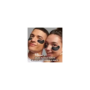 [Masca servetel pentru reducerea cearcanelor si revitalizare, cu carbune si cafeina, garnier skin naturals, 5g - 1001cosmetice.ro] [5]
