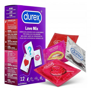 Prezervative love mix, set 12 bucati durex thumb 2 - 1001cosmetice.ro