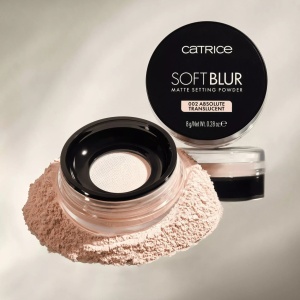 [Pudra pentru fixare mata soft blur mattifying powder absolute translucent 002 catrice, 8g - 1001cosmetice.ro] [6]
