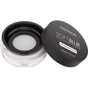 [Pudra pentru fixare mata soft blur mattifying powder translucent 001 catrice, 8g - 1001cosmetice.ro] [5]