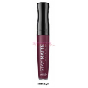 Rimmel london stay matte liquid lip colour gloss de buze mat rezistent thumb 8 - 1001cosmetice.ro