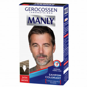 Sampon colorant saten Manly Gerocossen, 25 ml