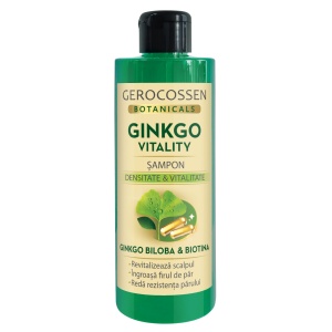 Păr | Sampon pentru densitate & vitalitate, ginko vitality, gerocossen, 400 ml | 1001cosmetice.ro