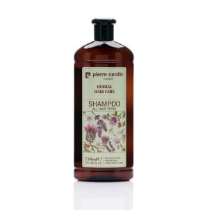 Sampon pentru toate tipurile de par Herbal Hair Care, Pierre Cardin, 750 ml