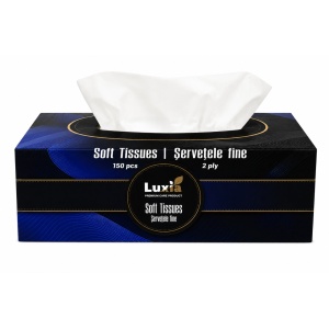 [Servetele fine la cutie, 2 straturi, luxia, 150 bucati - 1001cosmetice.ro] [2]