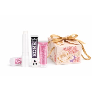Gloss | Set 3 produse, spooky kiss bomb, essence + cutie cadou | 1001cosmetice.ro
