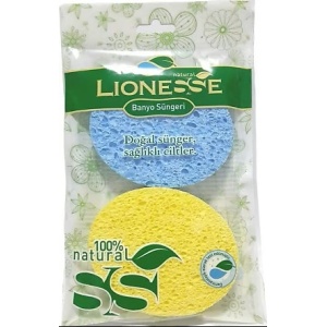 Set de 2 bureți abrazivi pentru peeling ten și corp Lionesse 2094
