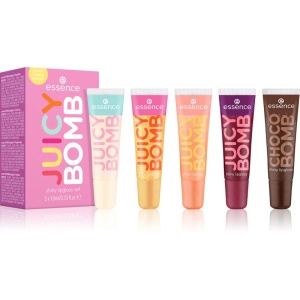 Balsam de buze hranitor the super balm de la essence, 5 ml | Set de luciuri de buze, juicy bomb shiny lipgloss, sweet treats edition 04, essence | 1001cosmetice.ro