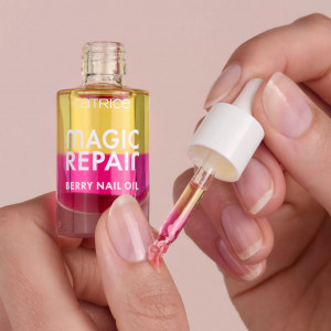 Ulei de reparare a unghiilor magic repair berry nail oil, catrice, 8 ml thumb 3 - 1001cosmetice.ro