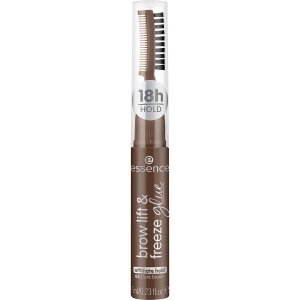 Machiaj pentru sprâncene, essence | Adeziv pentru sprâncene lift & freeze - 04 dark brown, essence, 7 ml | 1001cosmetice.ro