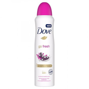 [Antiperspirant deodorant spray go fresh 48h, acai berry & waterlily scent, dove, 150 ml - 1001cosmetice.ro] [1]