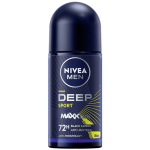 [Antiperspirant roll-on deep sport maxx tech 72h black carbon, nivea, 50 ml - 1001cosmetice.ro] [1]