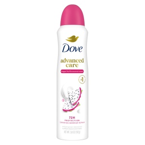Antiperspirant spray, Advanced Care, Dragonfruit & Coconut cream, Dove, 150 ml