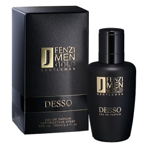 Eau de toilette barbati | Apa de parfum, gold gentleman, desso, pentru barbati, jfenzi, 100 ml | 1001cosmetice.ro