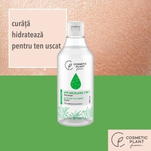 [Apa micelara 3 in 1 cu gel de aloe vera organic & betaina cosmetic plant, 400 ml - 1001cosmetice.ro] [2]
