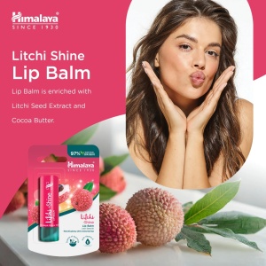 [Balsam de buze litchi shine himalaya, 4.5 g - 1001cosmetice.ro] [2]