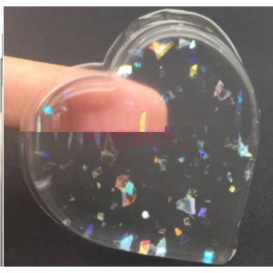 [Burete din silicon pentru machiaj, in forma de inimioara, rial makeup accessories - 1001cosmetice.ro] [2]