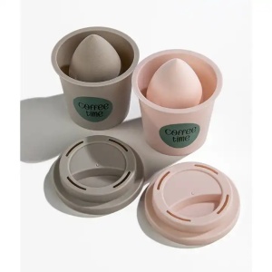 [Buretel pentru machiaj cu cutie in forma de coffee cup lionesse - 1001cosmetice.ro] [4]