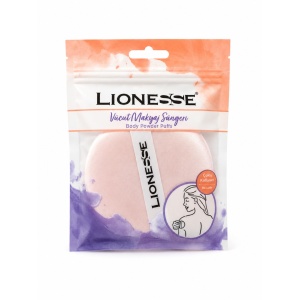 Bureti pentru Aplicarea Pudrei de Corp, Body Powder Puffs, Lionesse, CR-03