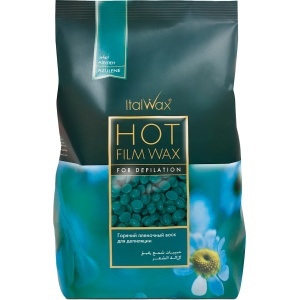 Corp, italwax | Ceara elastica granule azulene, italwax, 500 g | 1001cosmetice.ro