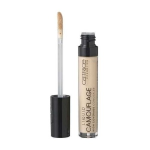 Waterproof | Corector liquid camouflage high coverage concealer waterproof 020 light beige, catrice, 5 ml | 1001cosmetice.ro