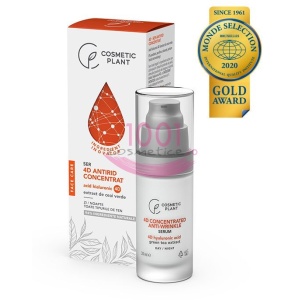 Seruri &amp; fiole | Cosmetic plant ser 4d concentrat antirid toate tipurile de ten | 1001cosmetice.ro