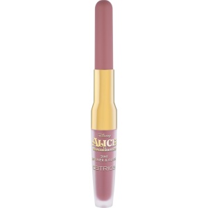 Gloss | Creion de buze + lipgloss, disney alice in wonderland, c01 how curious, catrice | 1001cosmetice.ro