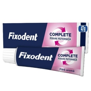 [Cremă adezivă pentru proteză, fără aromă, fixodent, 47g - 1001cosmetice.ro] [2]