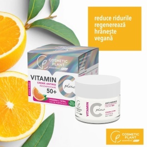 [Crema antirid regeneratoare 50+ vitamin c plus cosmetic plant, 50 ml - 1001cosmetice.ro] [4]